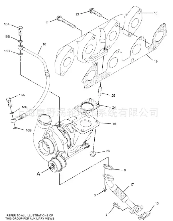 Turbocharger For Carter 4.4 316-0477 2674A805 768525 785828 316-0514
