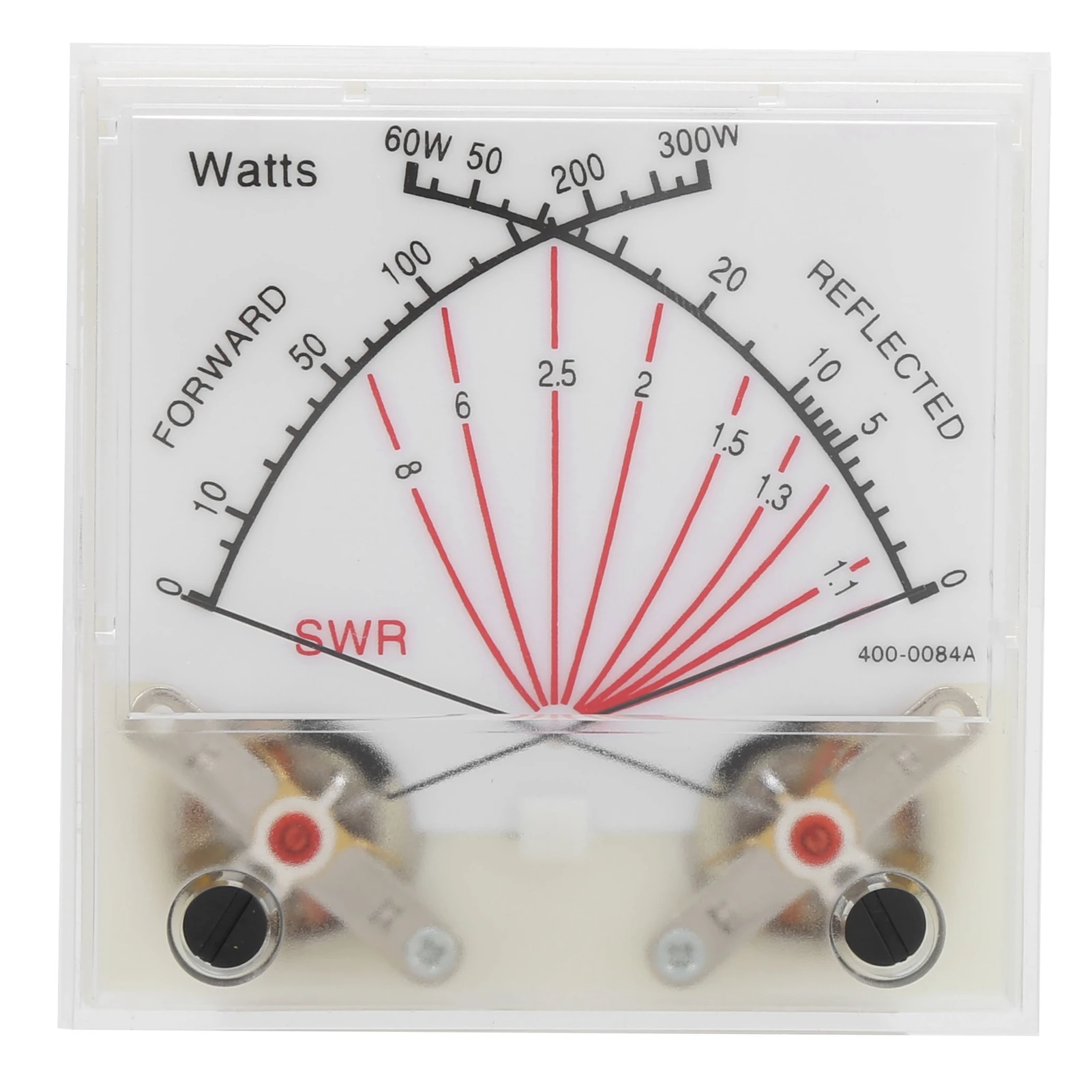 Miernik podwójnego wskaźnika miernik mocy SWR/miernik mocy watomierz podwójna igła 60/300W miernik mocy nadajnik z podświetleniem watomierz SWR