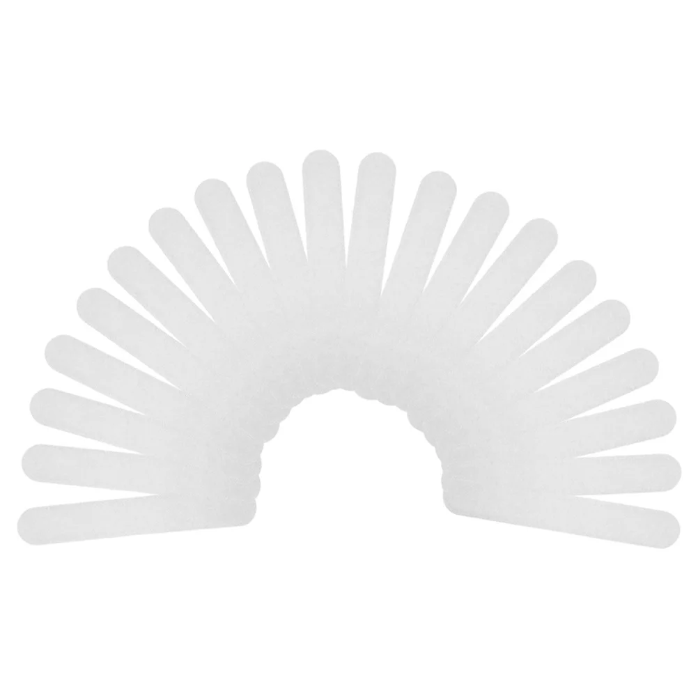 

20pcs Cotton Caps Sweatband Size Reducer Pad Absorbent Hat Insert For Men Women Fit All Headwear Sports Team Activities