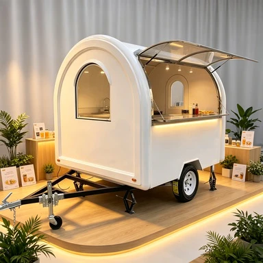 

Cheap Price Street Mini Mobile Hot Dog Ice Cream Fast Food Cart Trailer Small Food Truck for Start-Up