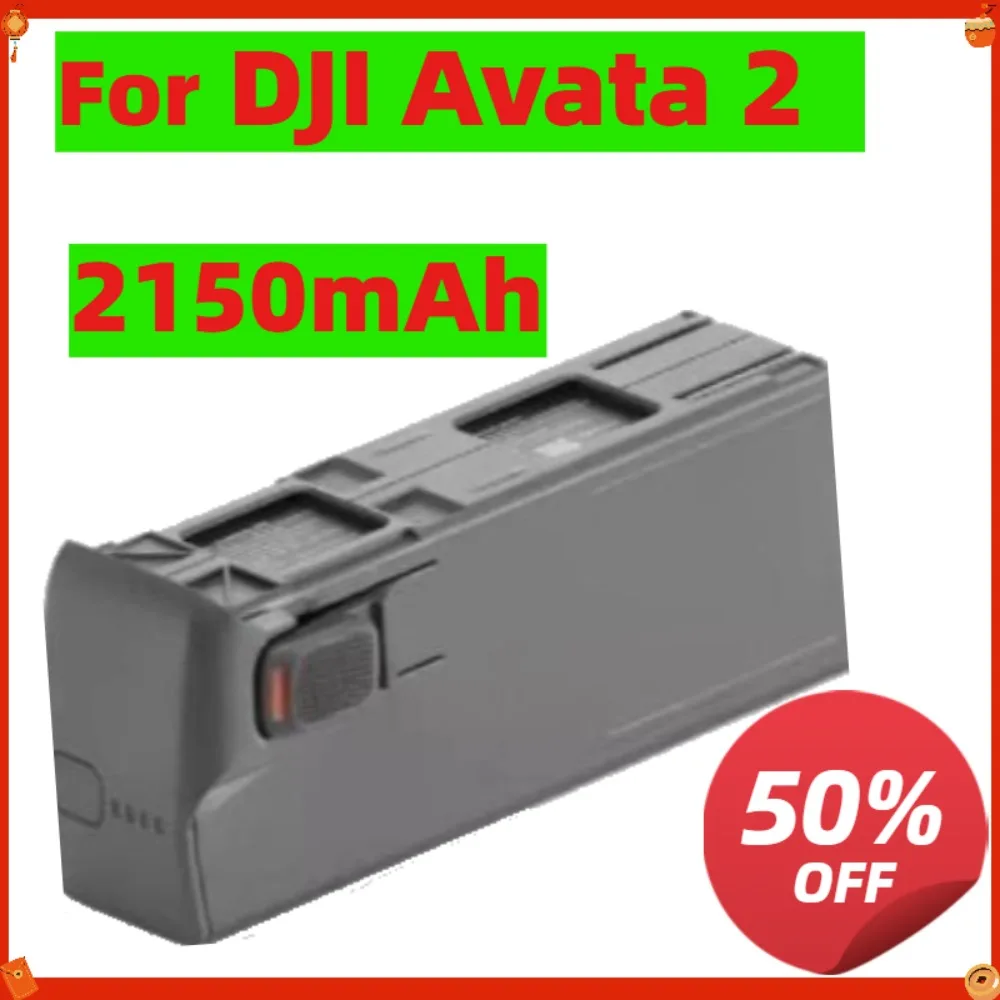 

2150mAh Flight Time of 23 Minutes Compatible Drone Battery Accessories For Avata 2 Battery Original Capacity