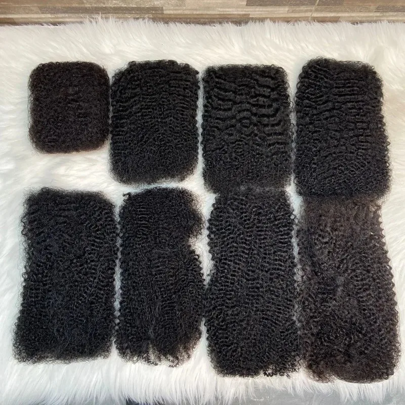 Premium 100% Human Hair Afro Kinky Bulk Human Hair Dirty Braid Hair Extensions Package 50g Used for Atural Braiding