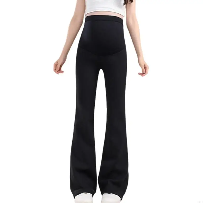 l38e-soft-thermal-maternity-pants-high-waist-yoga-trousers-sensitive-skin-safe-fabric-for-daily-pregnancy-comfort