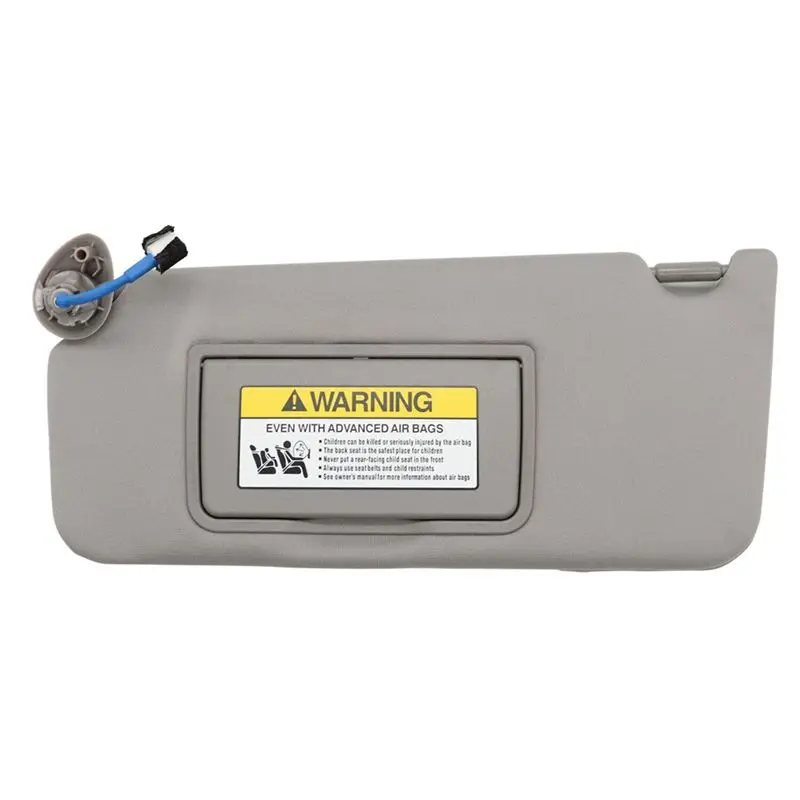 

ABTU-1 PCS 83280-TA5-A51ZA Солнцезащитный козырек для автомобиля, левая сторона водителя, с зеркалом, для Honda Accord 2008-2012, 83280TA5A51ZA, запасные части