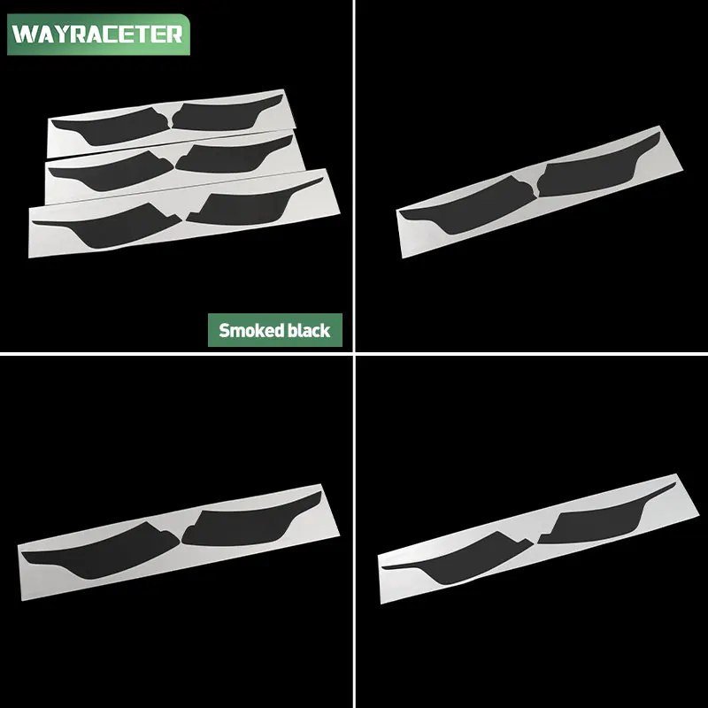 Car Headlight Tint Smoked Black Protective Film Transparent TPU Sticker For Range Rover L460 2026 L405 2013+ 2018 2022 2024 2025