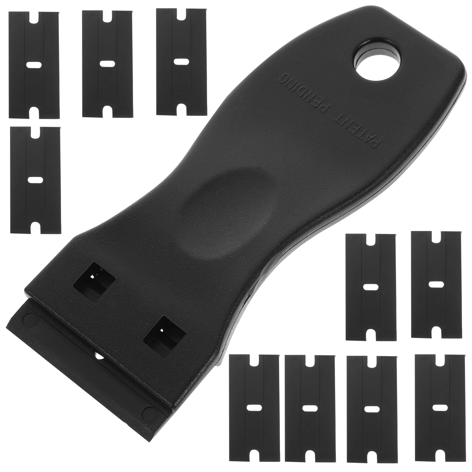 

1 Scrapers Blades Glue Removal Tool Wallpaper Window Film Label Gasket Decal Remover Glass Vehicle Home Office Use