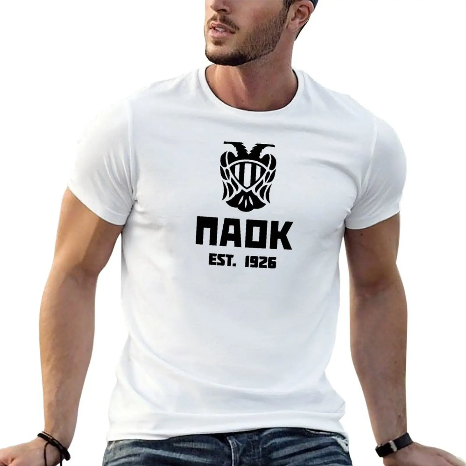 

PAOK FC T-Shirt t shirt man luxury man t shirt heavy cotton T-Shirt
