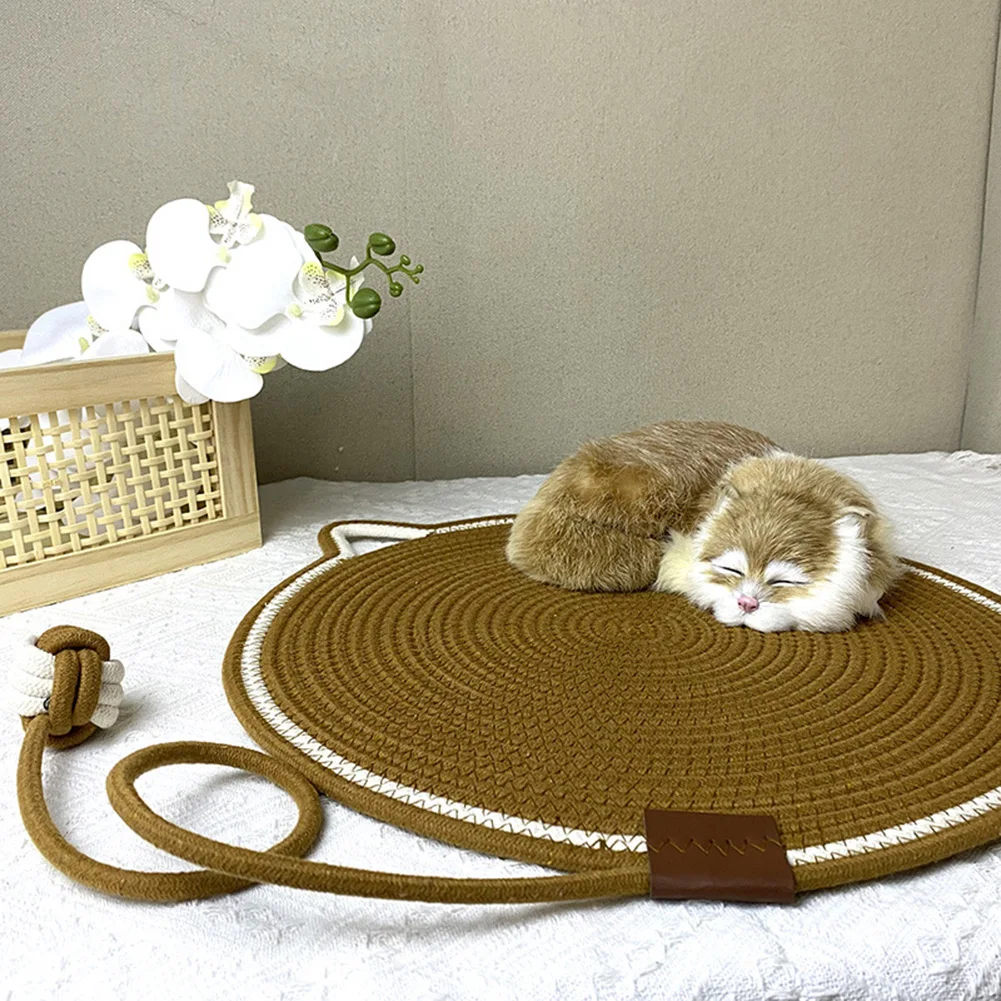 Cat Scratching Mat For Indoor Interactive Play Toy For Small Medium Pets