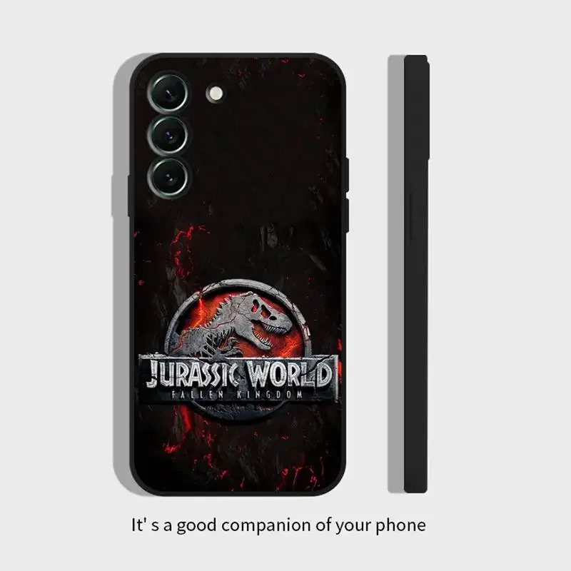 J-Jurassic P-Park Movie Phone Case For Samsung Galaxy,S,23,22,21,20,10,e,9,8,7,6,5G,plus,edge,ultra,lite Black Soft Cover