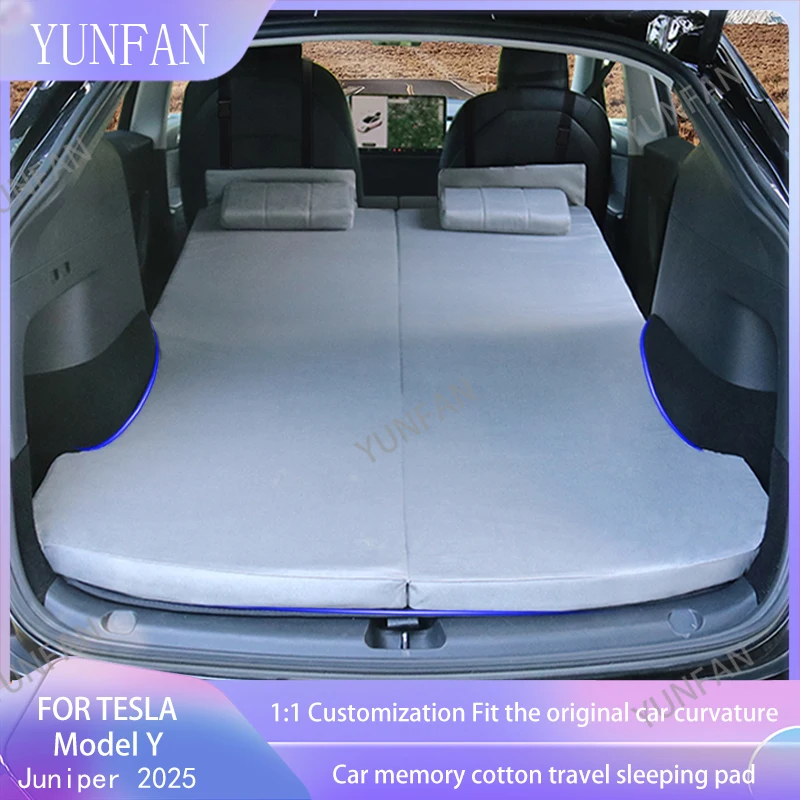 

Для Tesla 2025 Model Y Juniper, складной портативный матрас из пены с эффектом памяти, дорожный спальный матрас, сумка для хранения
