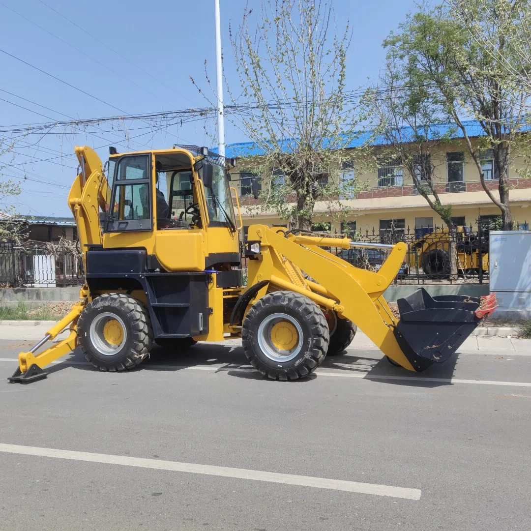 China factory direct sales backhoe loader high quality large construction machinery price discount