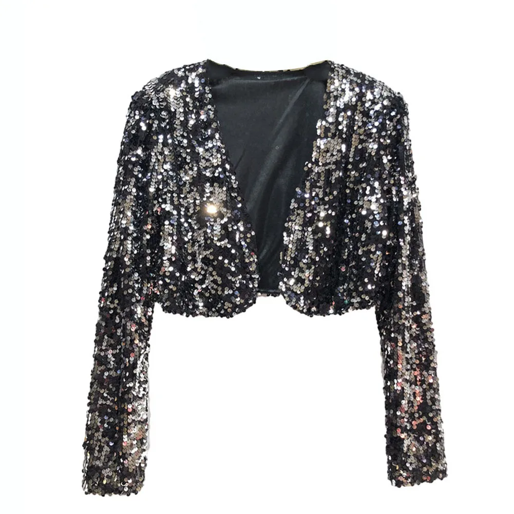 

Comfortable Womens Tops Womens Cardigan Elegant Non Strech Open Cardigan Jacket Polyester Prom Dress Coat Regular