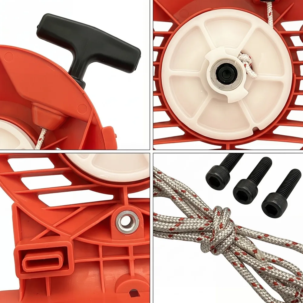 Pull Start Assembly 537214707 ForHusqvarna 241R 333R 335FR 335LS 535LX Outdoor Equipment Repair Replacement Parts