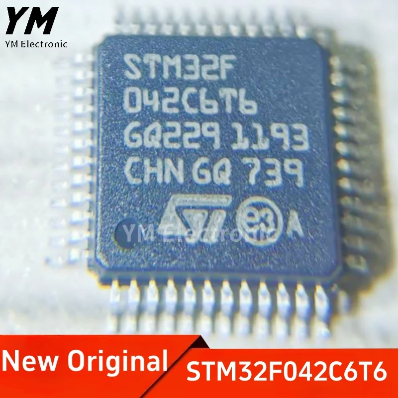 

New Original STM32F042C6T6 LQFP-48 ARM Cortex-M0 32-bit Microcontroller MCU