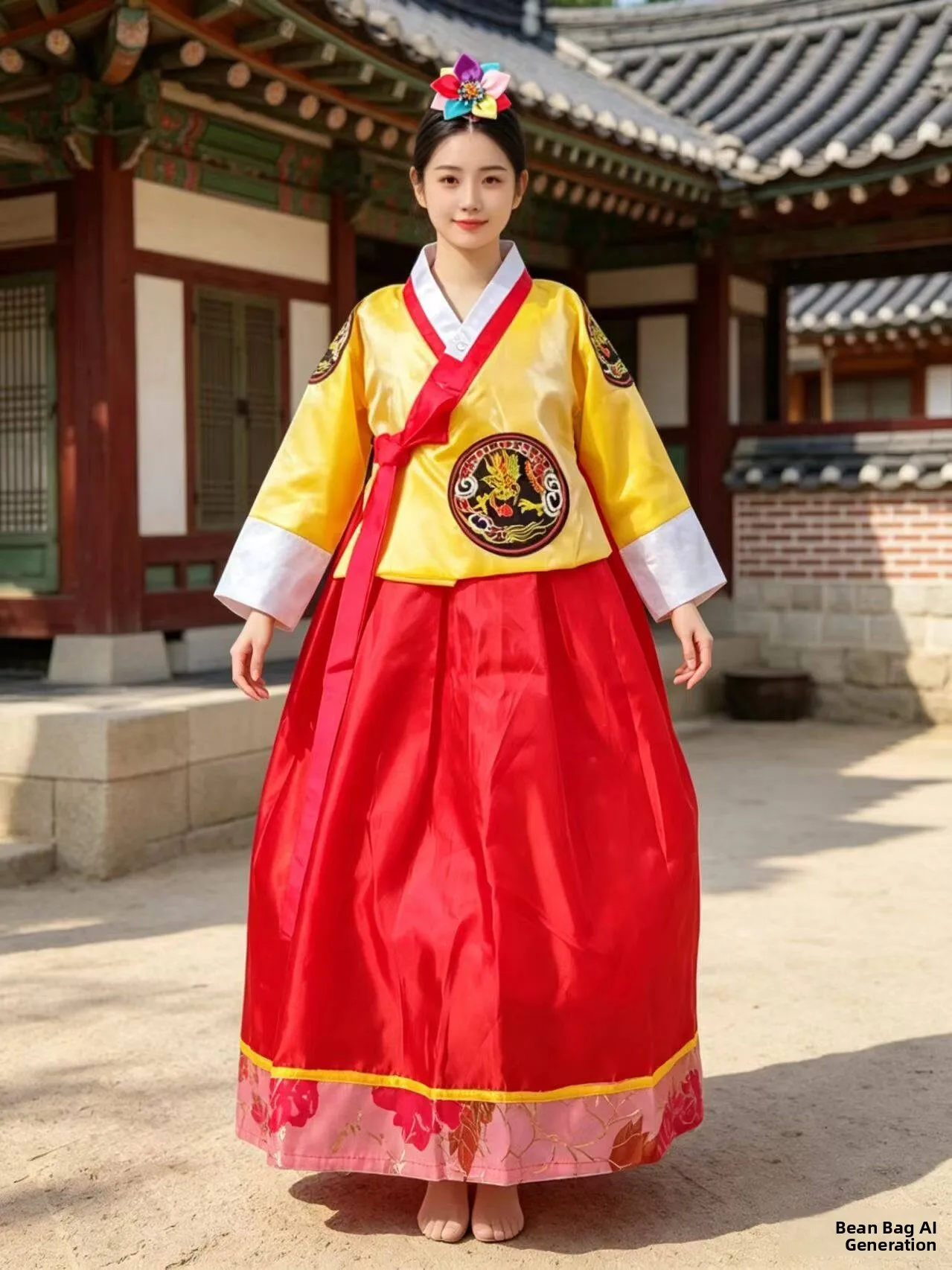 Traditional Korean Hanbok Princess Skirt Performance Costume Women's Long Dress National Dance Outfit New Release Summer 2026