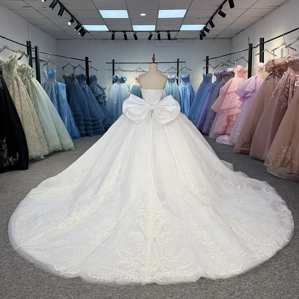 Gorgeous Wedding Dresses Ball Gown Bridal Gowns Modest Robes Sleeveless Charming Organza Customized Vestidos De Novia 2025