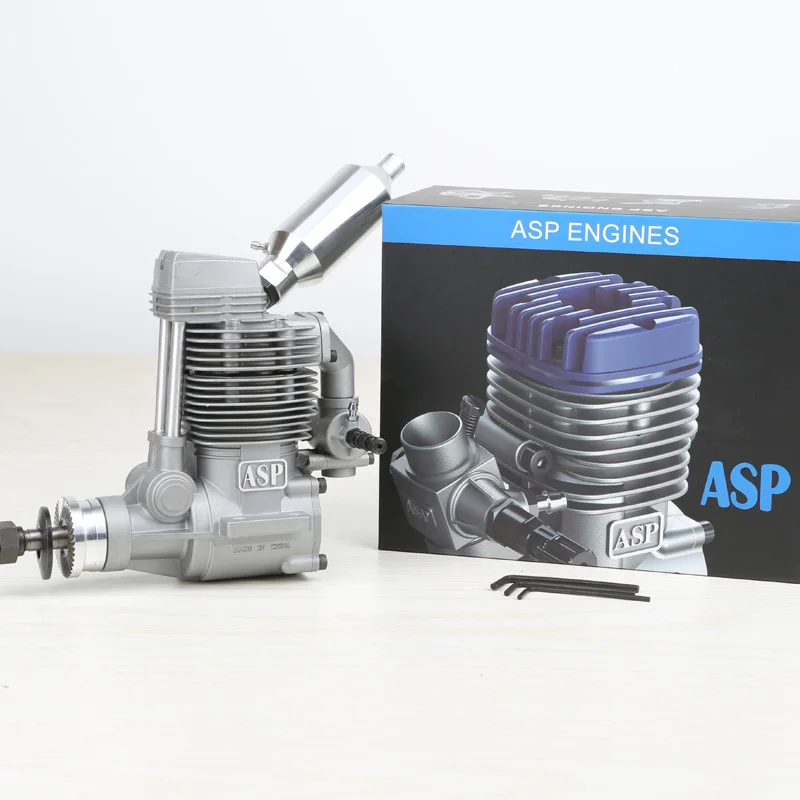 ASP FS180AR 29.52cc 4-Stroke Glow Engine, Single Cylinder for Large Scale RC Aircraft
