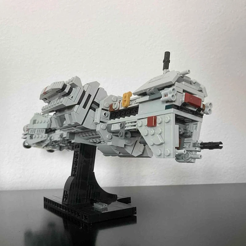 702PCS MOC-240275 Klasse Destroyer Ruimteschip Film Serie Technische Model Bouwstenen Bricks Montage Speelgoed Volwassen Creatieve Gift