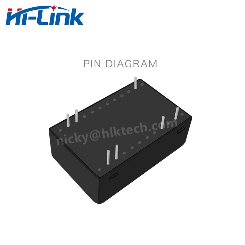 Hi-Link New 6W 48V to 5V 1200mA DCDC Isolated Converter URB4805ZP-6WR3 Switching Power Supply Module for electric meter in stock