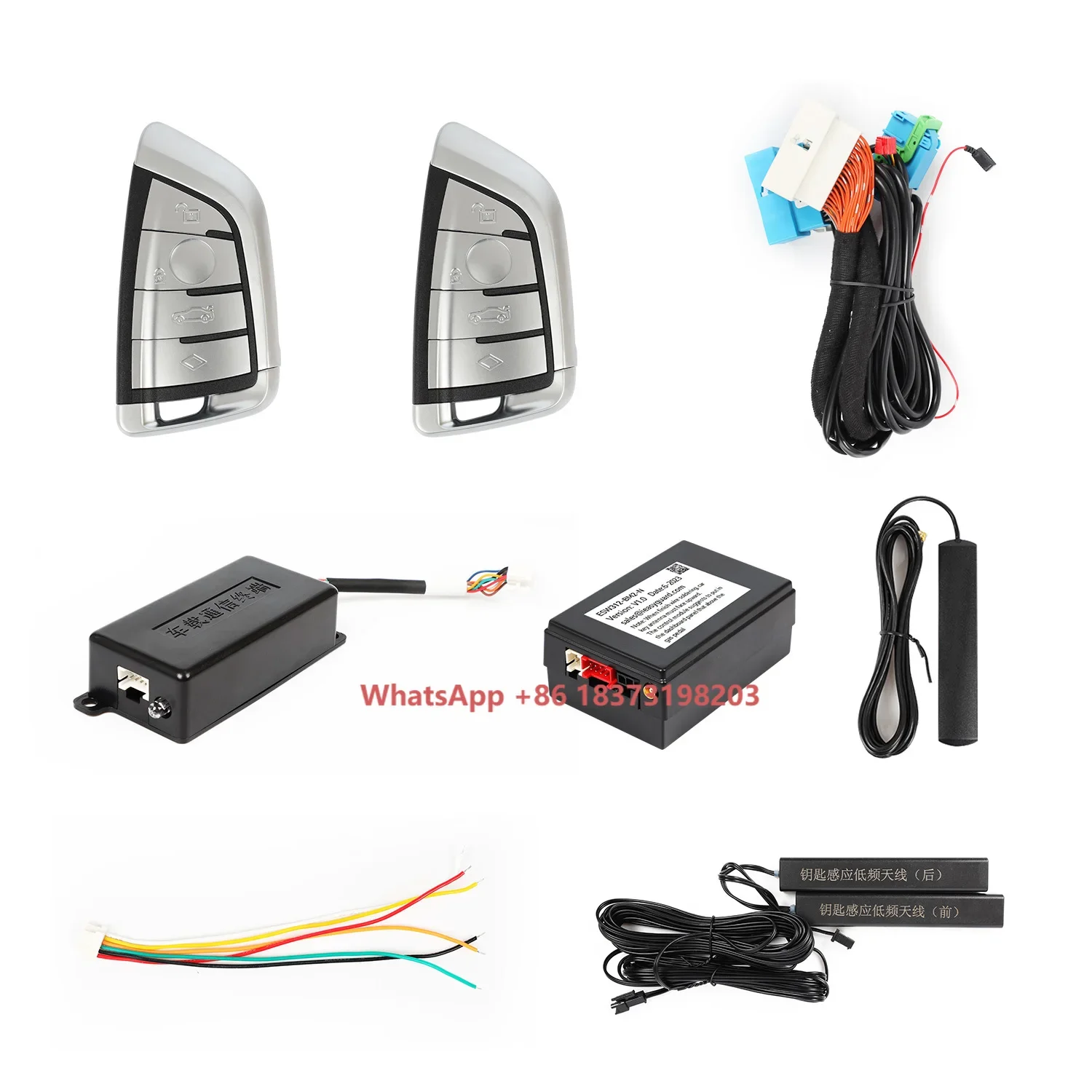 

Hot Sale EASYGUARD PKE Smart Key Kit Fit for Cars with Push Start Button & comfort Access Passive Keyless Entry