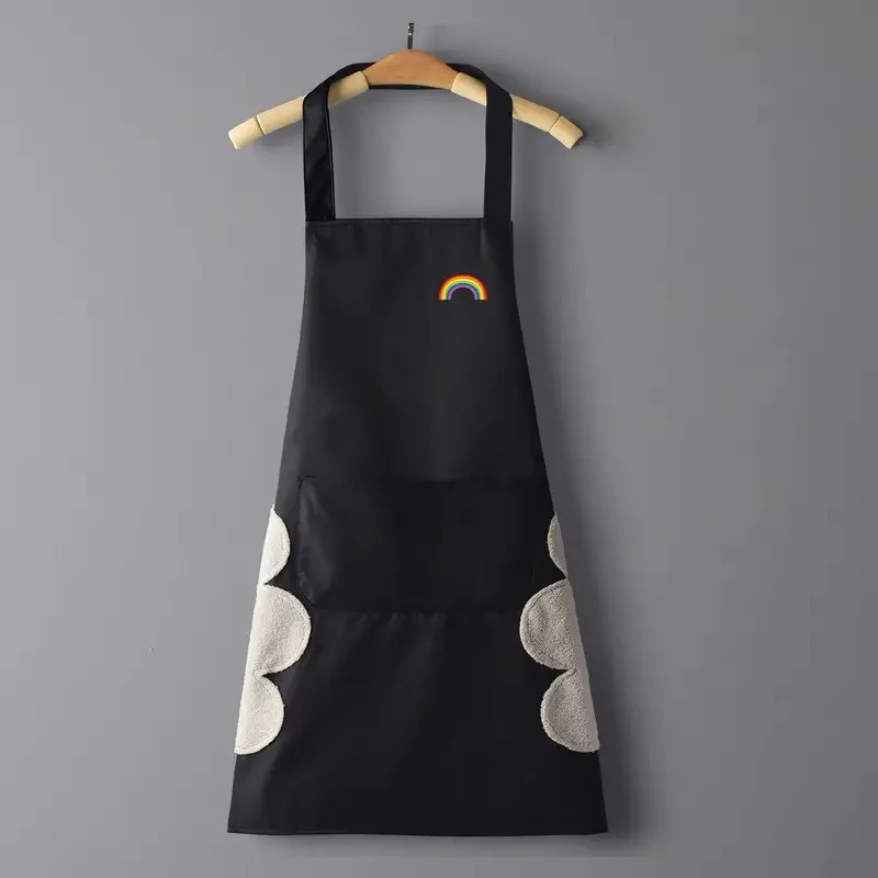 Rainbow Apron, Suitable for Hand Wiping, Household Use, High-value Appearance, Waterproof and Oil-resistant Workwear