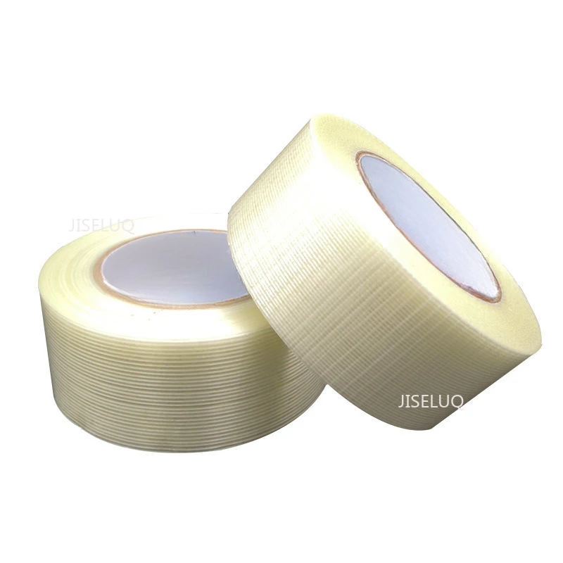 High Viscosity Lithium Battery Fixing and Binding Adhesive and  Sided Fiberglass Tape with Strong Stripes