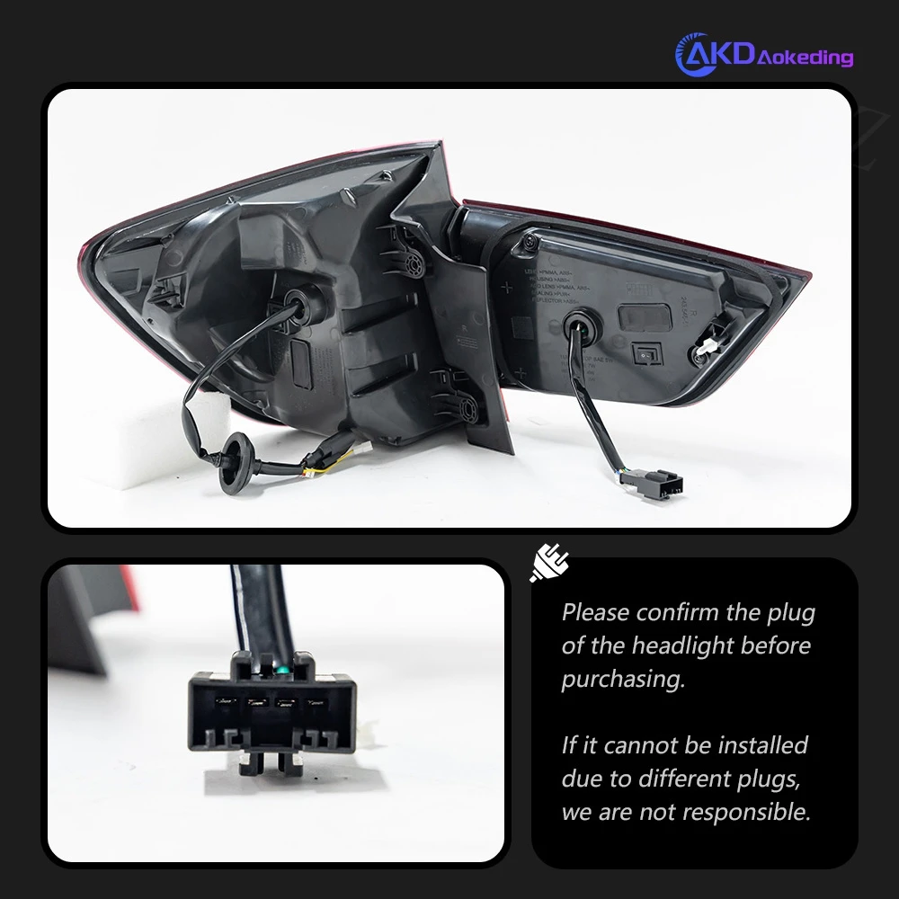 Tail Light For BMW X3 F25 2010-2017 автомобильные товары Rear Lamp LED Lights Car Accessories xDrive30d G08 M40i Taillights