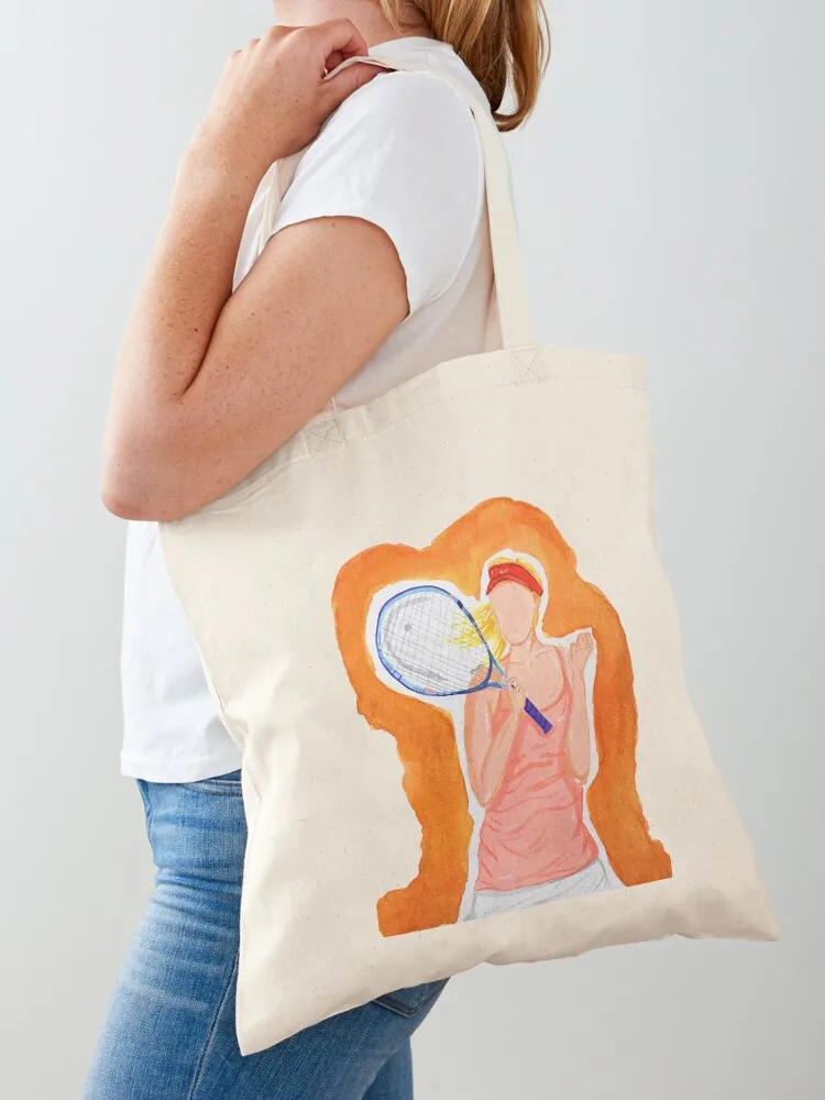 

Maria Sharapova Tote Bag shopper bags eco bag folding sac pour femme foldable reusable bag