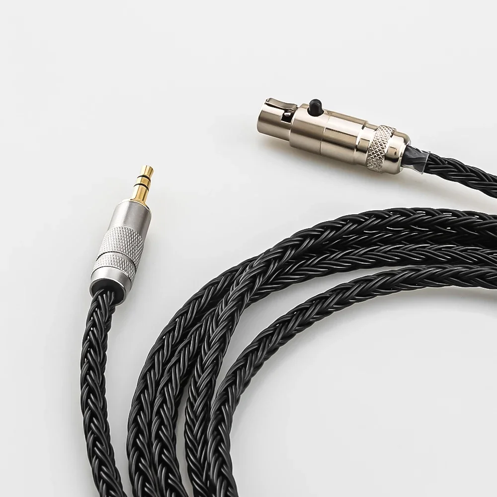 HiFi 7N OCC 3.5MM Earphone Cable For AKG Q701 K702 K271 K272 K240 K141 K712 K181 K267 K712 Headphone hifi adapter