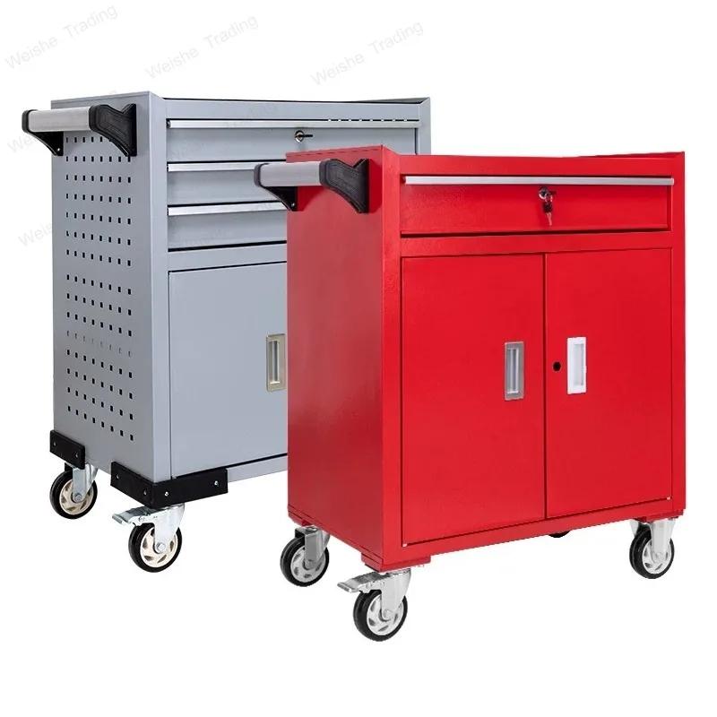 Thickened large auto repair drawer tool cart hardware tool box auto maintenance tool