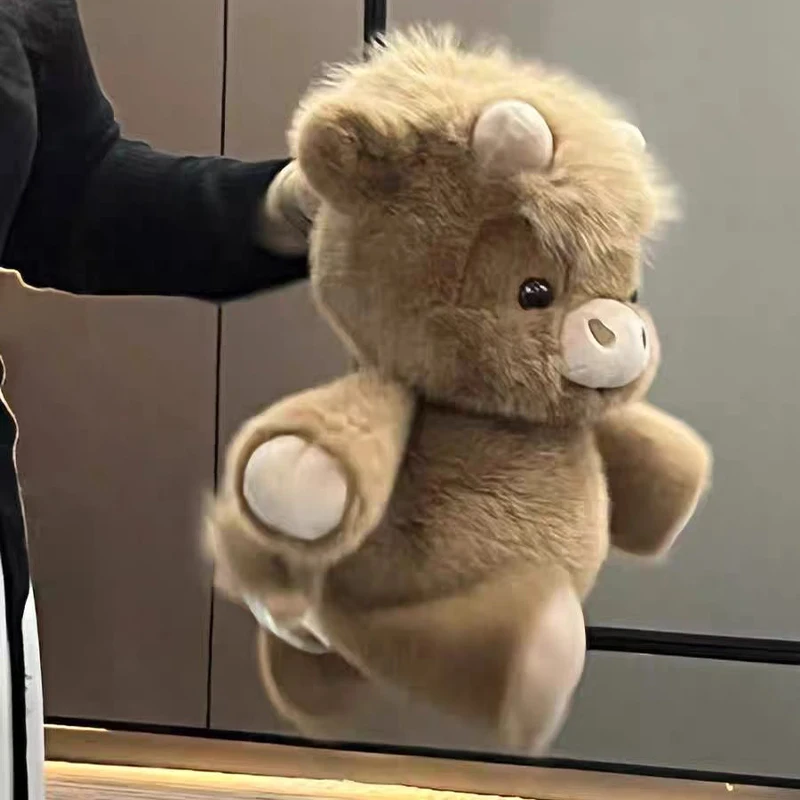 Muñeco de Peluche de Vaca de las Tierras Altas Kawaii de 45/60CM, Juguete de Compañía, Regalo de Cumpleaños, Adorno Decorativo
