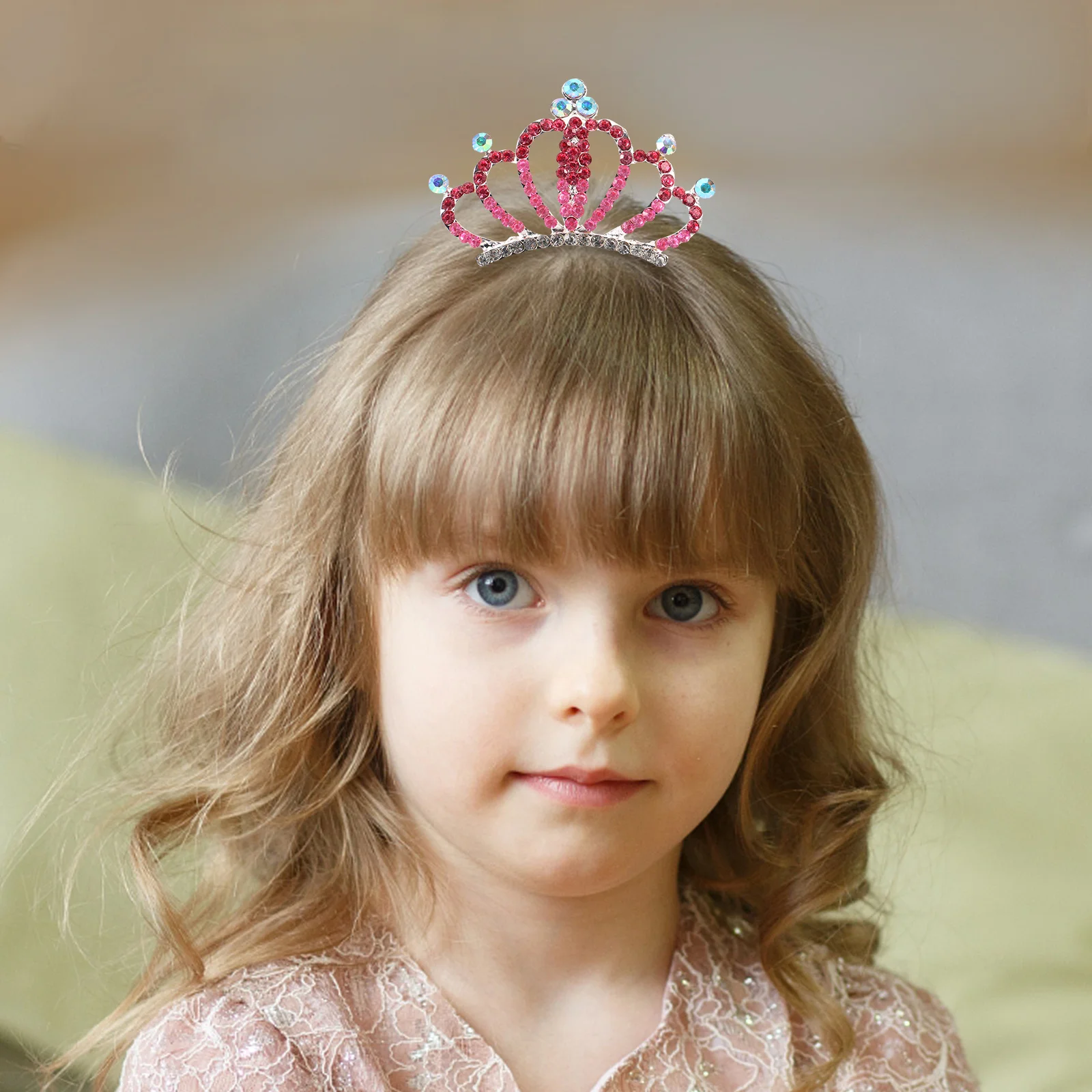 

Crystal Headdress Crown Comb Headband Hair Accessories Performance Proms Parties Birthdays Pageants Elegant Durable