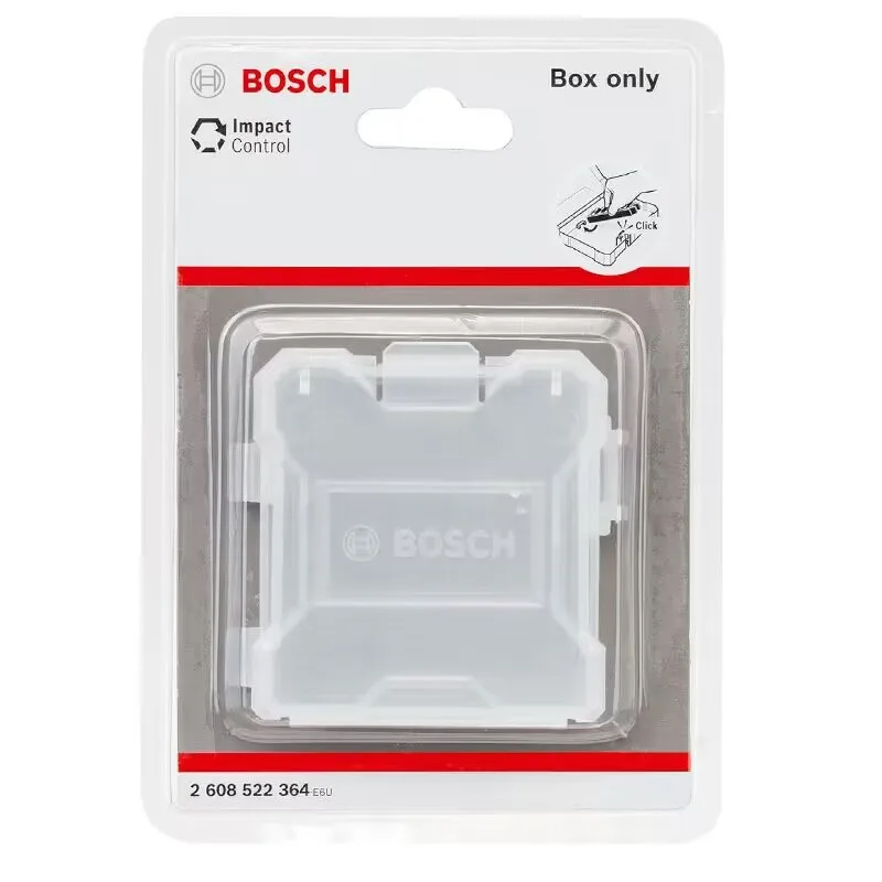 Прозрачная коробка для инструментов BOSCH 2608522364, профессиональные аксессуары Bosch, пустая коробка