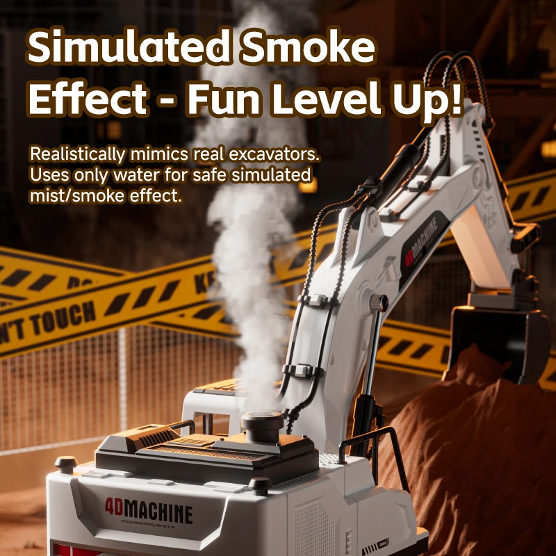 新しい 2.4 グラム 12CH リモートコントロールショベルカー RC モデルカーのおもちゃプロフェッショナル合金プラスチックシミュレーション建設車両子供のギフト