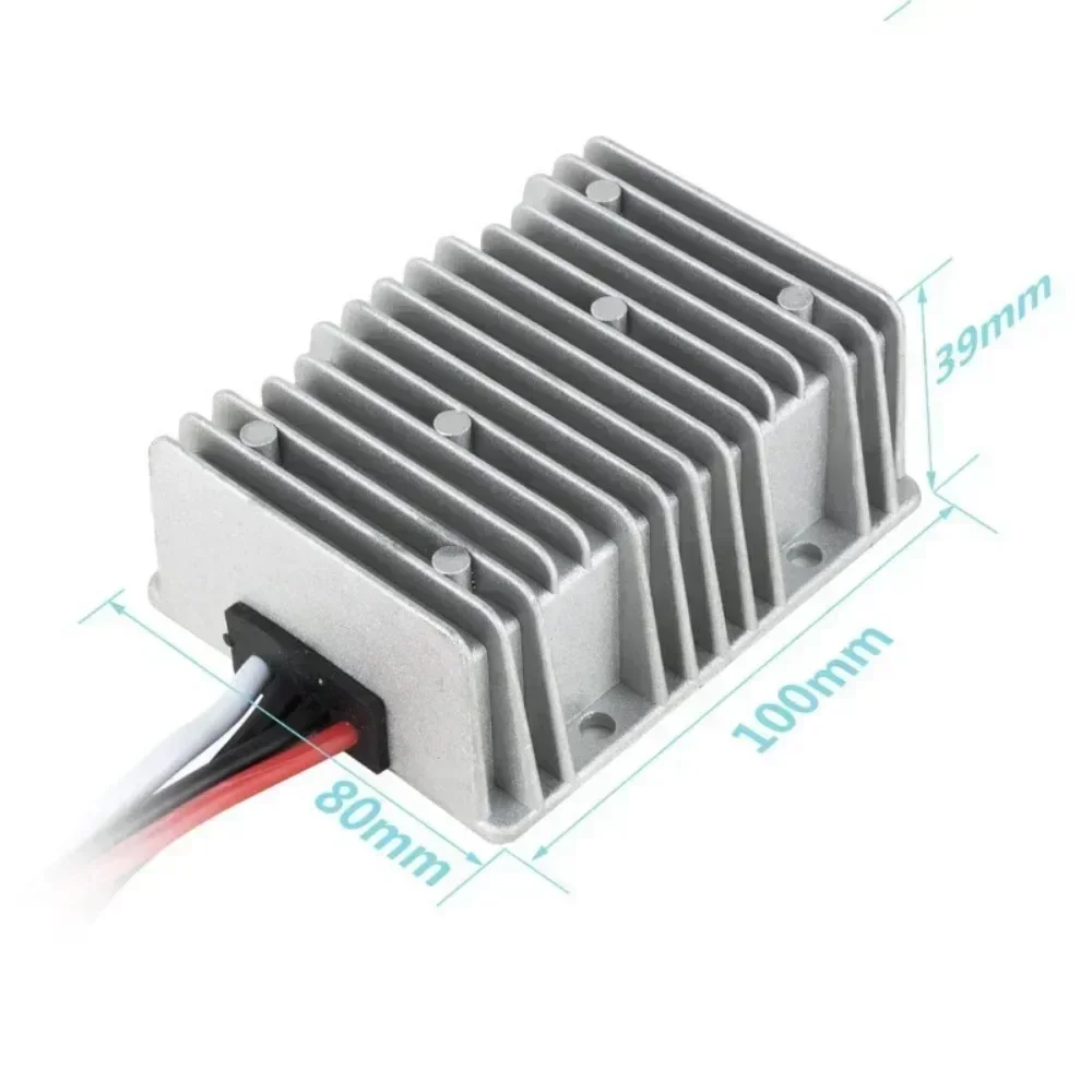 48V to 12V13.8V 10A 20A 30A DC DC Step Down Converter Voltage Stabilizer Isolated Model Golf Cart Cars Voltage Reducer with Fuse