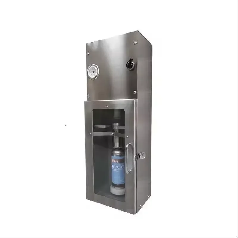 for Factory Direct Sales Semi Automatic Aerosol Tank Filling Machine Paint Air Quantitative Filling Commercial Aerosol Tank