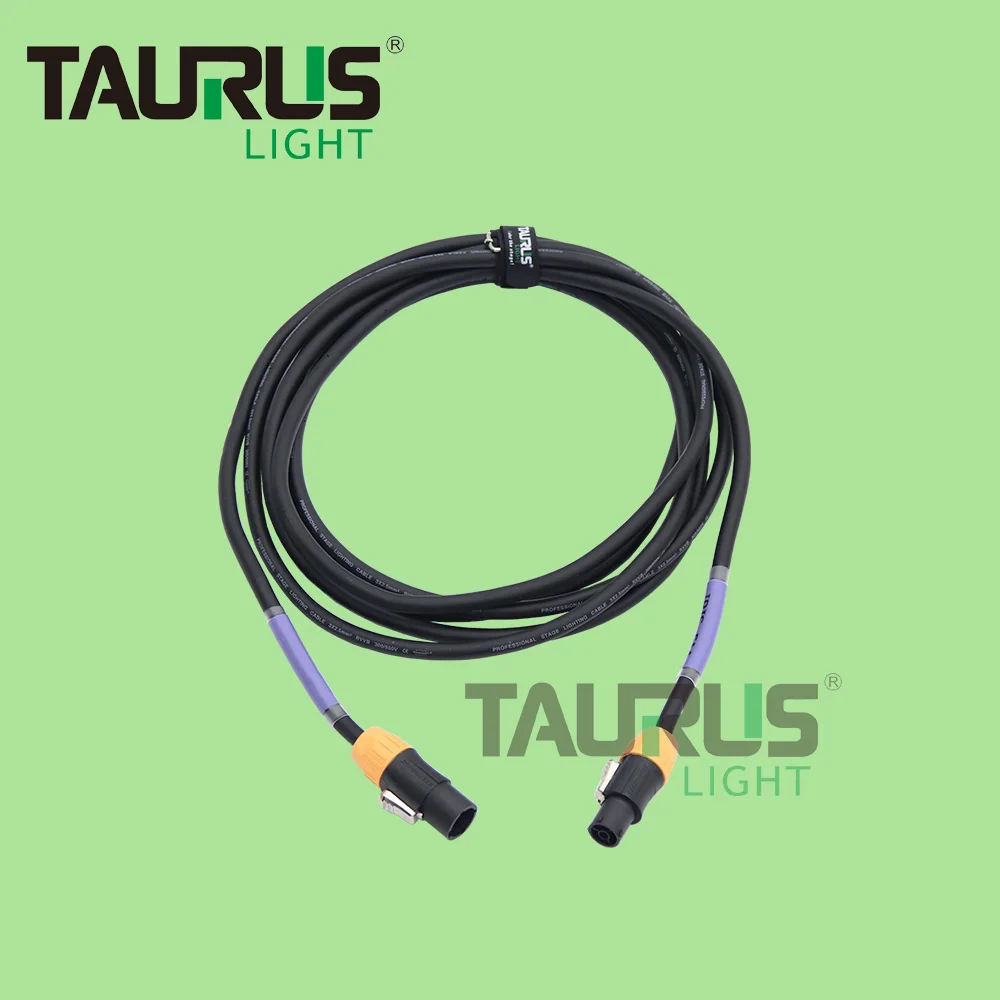 

Securely Fastens Powercon Plug In/out 20A 3x 1.5 or 3x 2.5 Power Cable for Stage Light or Led Screen Audio Equitment