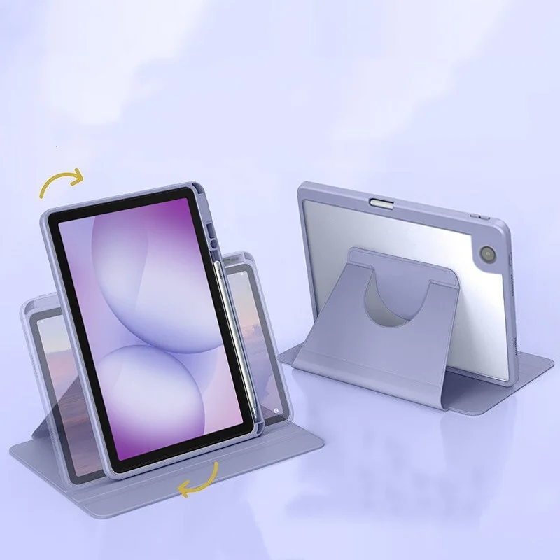 

360 Rotation Cover For Samsung Galaxy Tab A11 Plus Case 11 inch with Pencil Holder Cover For Samsung Tab A11 Plus Tablet Case