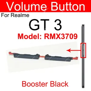 Bilashmart Realme GT 3 GT Neo 5 Neo5 Se GT3 Volume Button Side Volume Keys Up Down Small Buttons Flex Cable Repair Parts
