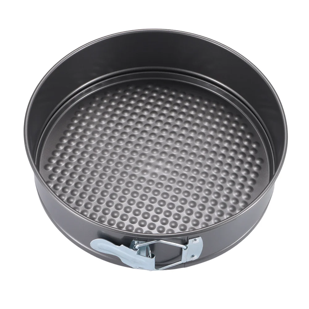 1Pcs Carbon Steel Baking Mould Leakproof Non Stick Cake Baking Pan with Removable Bottom 12/16/20/24/28cm Cake Mould