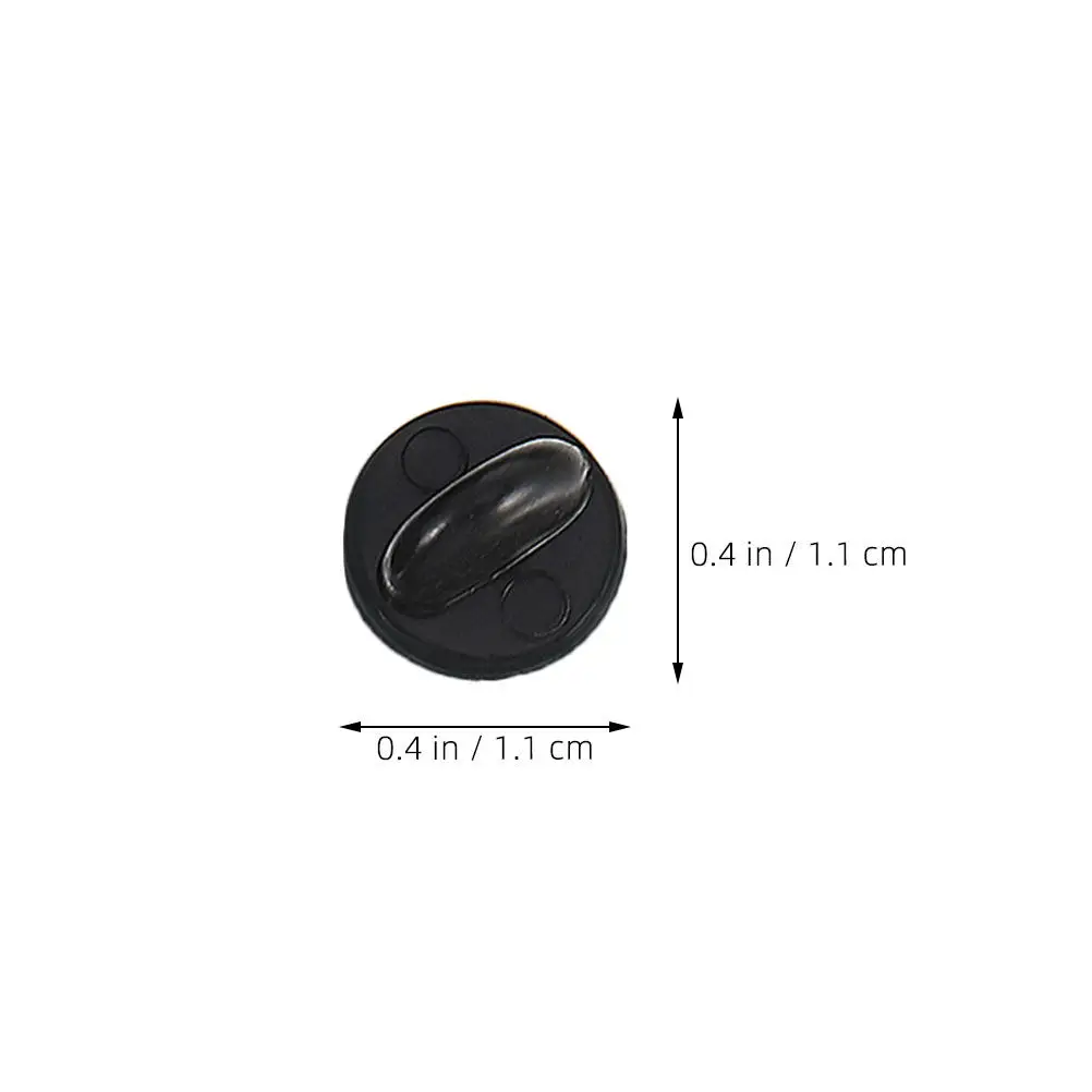 300Pcs Rubber Butterfly Pin Backs Lapel Brooch Badge Hat Tie Locks for Party Daily Wear Use Badges Butterfly Pin Backs