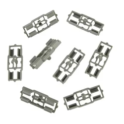 For BMW E53 Door Seal Clip Nylon 6mm 8pcs 51717006757 Front+Rear Parts Replacement Universal Durable Useful