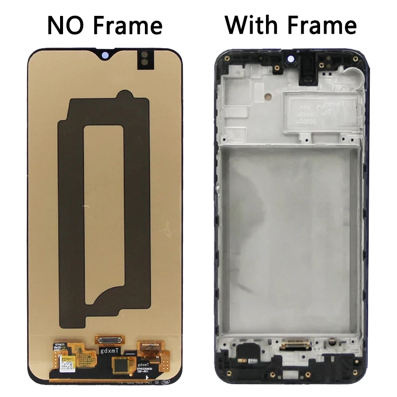 Super AMOLED for Samsung  M21 M215 Lcd Display Touch Screen Digitizer Assembly M215F M215F/DS M215F/DSN Display Parts