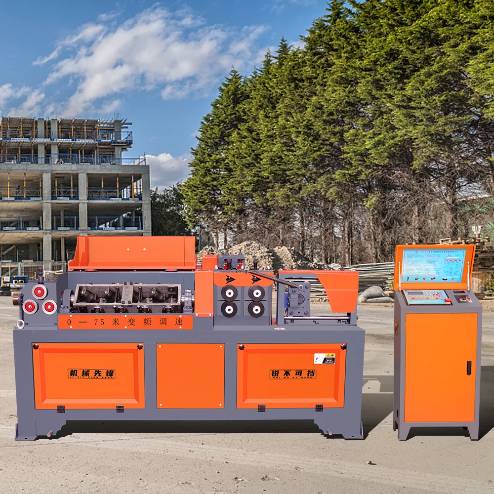 

Гидравлический электрический станок для выпрямления и резки с ЧПУ Станок для выпрямления и резки стальных прутов