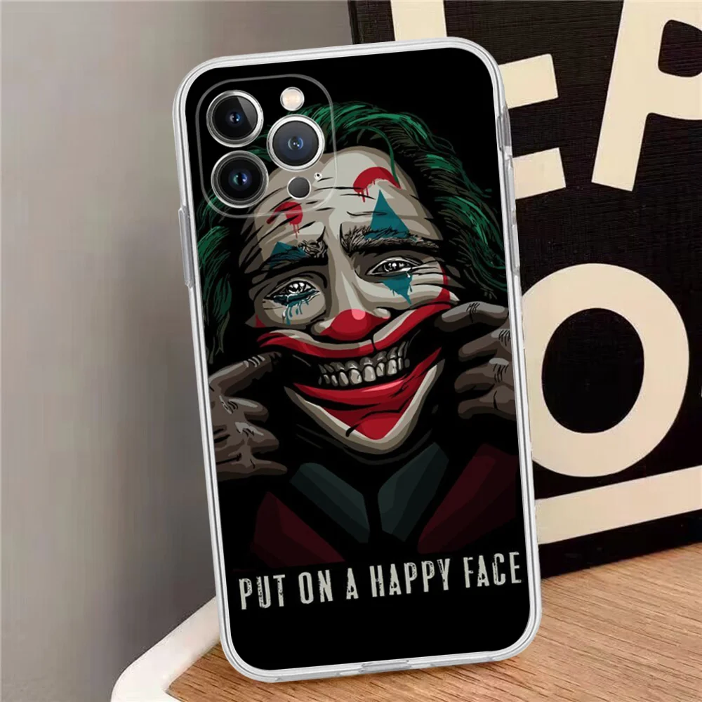 J-Joker  for iPhone 16 15 8 7 6 6S Plus X SE XR XS 14 11 12 13 Mini Pro Max Mobile Case