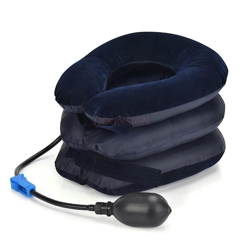 Neck Stretcher Inflatable Air Neck Traction Apparatus Device Soft Neck Cervical Collar Pillow