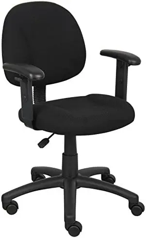 

Perfect Posture Delux Fabric Task Chair with Adjustable Arms in Black