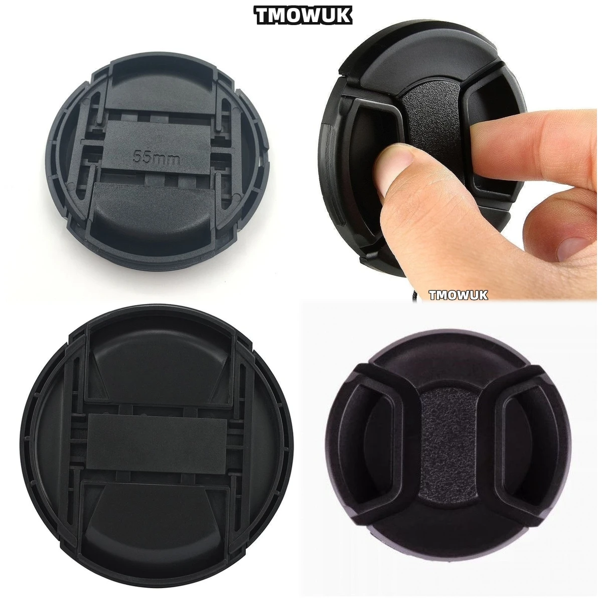 

For Panasonic S5D G90 G95D GH7 GH8 GX1 GX7 ZS220 DMC-FZ880 DMC-FZ900 Camera Lens Cap Protective Cover Center Pinch Snap-on 49mm