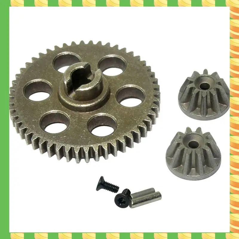 AB53 Stirnrad & Antriebsrad Metall Ersatz für HBX HAIBOXING 901 901A 903 903A 905 905A 1/12 RC Auto