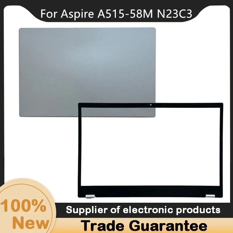 New For Acer Aspire A515-58M N23C3 LCD Back Cover A Shell AP3ZC000101/LCD Front Bezel Cover B Shell